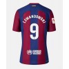 Barcelona Robert Lewandowski #9 Hjemmedrakt Kvinner 2023-24 Kortermet